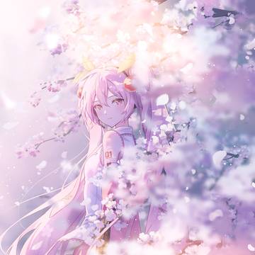 『桜色に染まる』