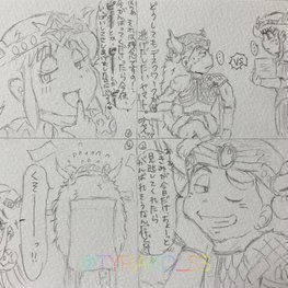 twitter落書き4コマもの
