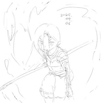 久しぶりの絵