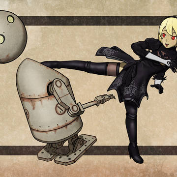 GRAVITY DAZE キトゥン 2Bコスチューム