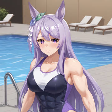 Muscular Mejiro McQueen