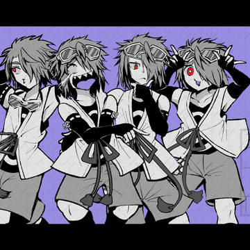 AYATO AKAGEmemeパロ 立ち絵素材