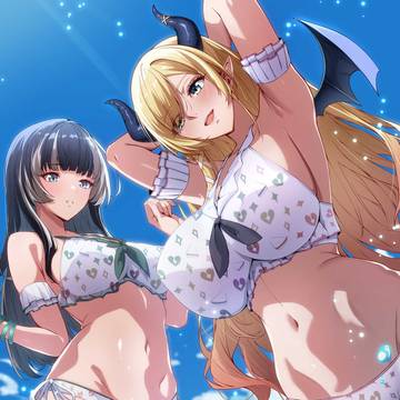 癒月ちょこ・儒烏風亭らでん水着ハプニング