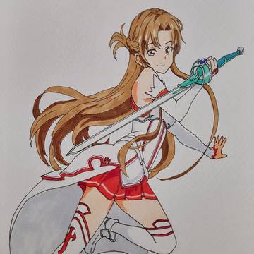 閃光のアスナ（血盟騎士団バージョン）
