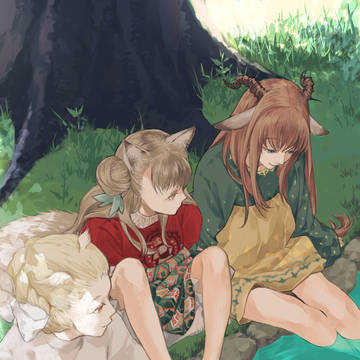 創作近代ファンタジー｜旅路の3人