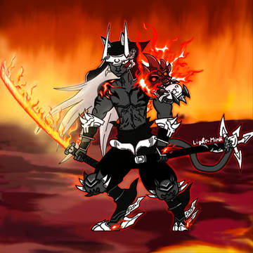 🔥🗡🐶