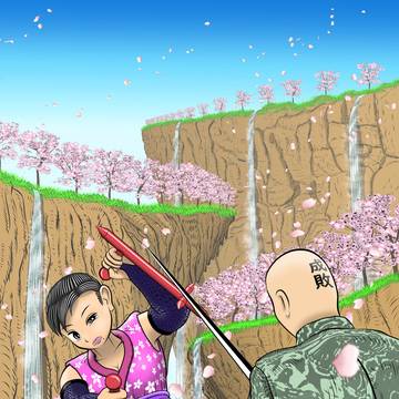 カンフークノイチ VS ハゲザムライ スプリング HINATA