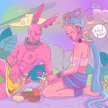 Ixchel y el conejo