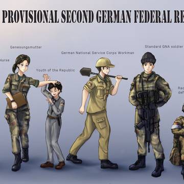 German Civil war Uniforms GNA