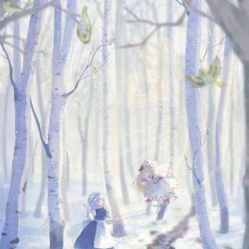 雪解雫が眩しくて