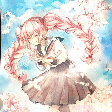 桜咲いて散って