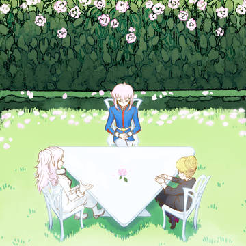ghosts in the garden