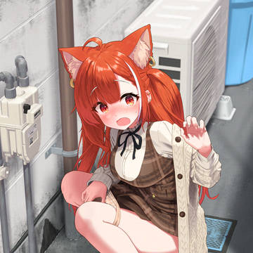 限界で路地裏に駆け込んだpty