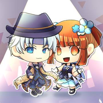 スポットライトのシェゾとアルル