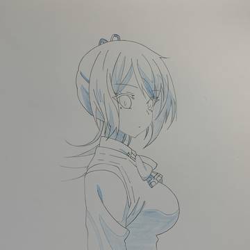 初心者でも川神舞が描きたい 354日目