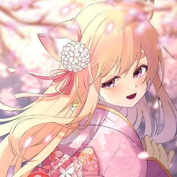 「桜、綺麗ですね」