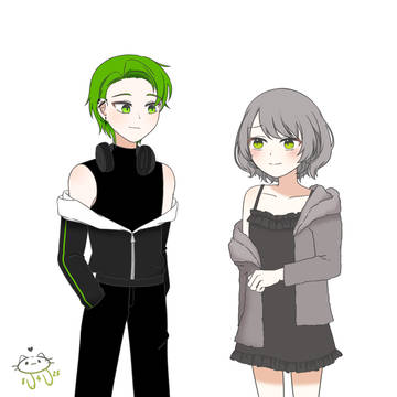💚 & 🩶
