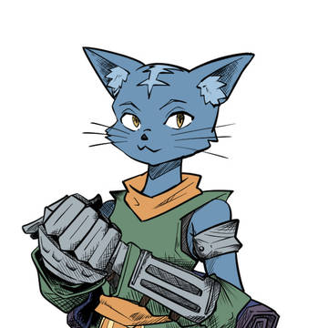 猫人族のモンク