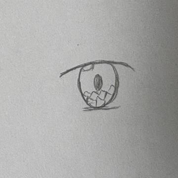 龍っぽい瞳