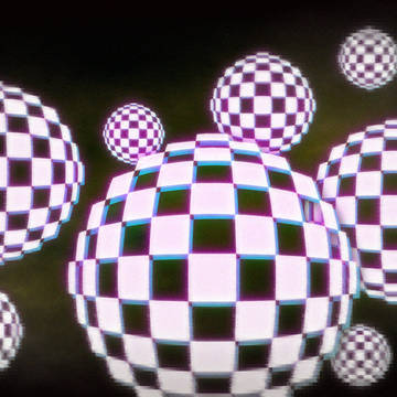 背景【Grid　Sphere】素材
