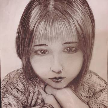 ルナちゃん、を描かせていただきました。