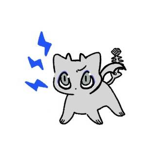オトモちゃん威嚇