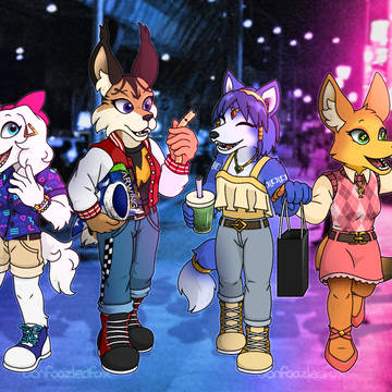 Star Fox: Girls’ Night