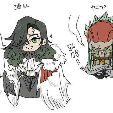 モンハン擬と落書き