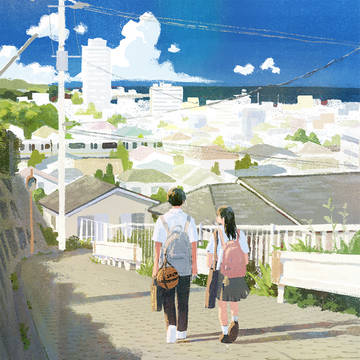 【装画】双葉文庫「色を忘れた世界で、君と明日を描いて」