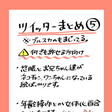 ついったまとめ⑤＋α