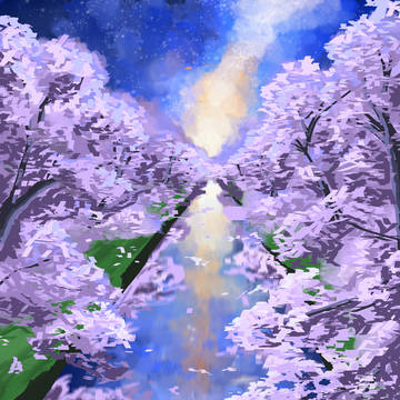 桜流し