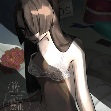 愛に埋もれる花
