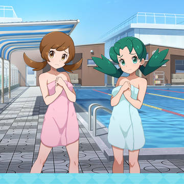 コトネとクリスのしあわせパンチ