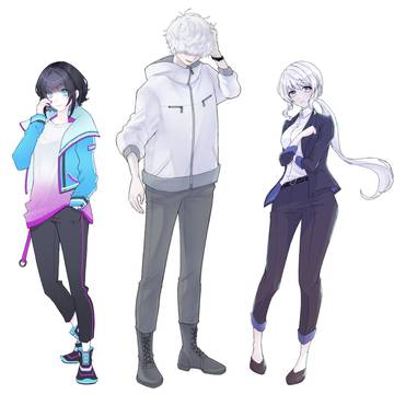 TRPG 自探索者立ち絵まとめ