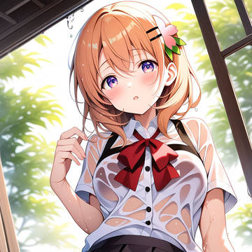 濡れ透けココア