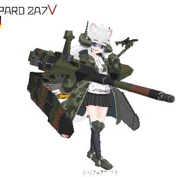 Leopard2A7拟人化