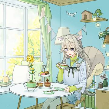 【仕事絵】Vtuber様お誕生日イラスト