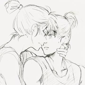 留文落書き