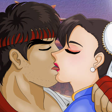 Ryu and Chun-Li