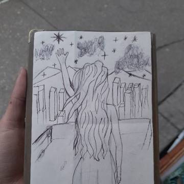 Drawing on the street