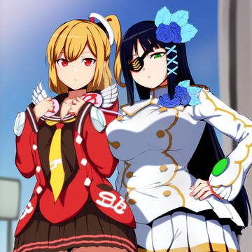 エミリア💕ナギサ