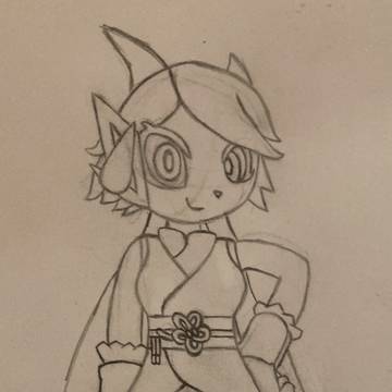 Lilac Pose Redraw