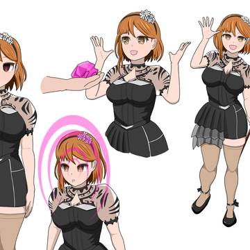 催眠にかけられるライザ