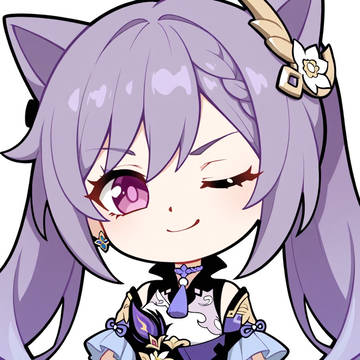ちびキャラアイコン風-刻晴-