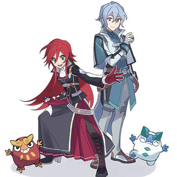 Celis & Rion as Pokemon Trainers