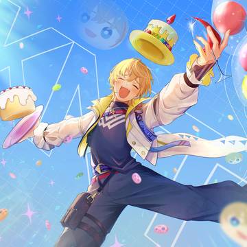 KNTのバースデーイラスト