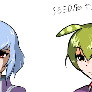 ガンダムSEED風ずんだもんとGジェネDSのディー・トリエル