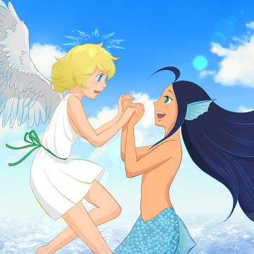 天使と人魚２