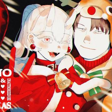 クリスマス絵(去年2024)