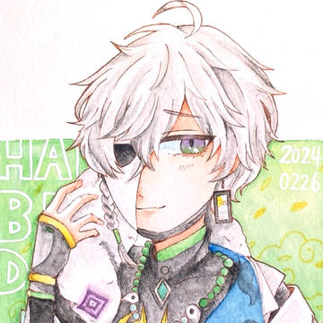 つ🅰️誕生日絵2024